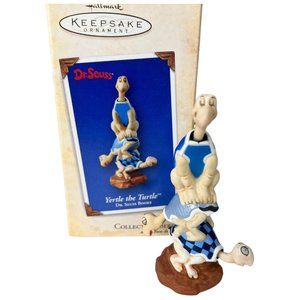 Hallmark Keepsake Ornament Yertle The Turtle Dr Seuss 2004 Christmas In Box